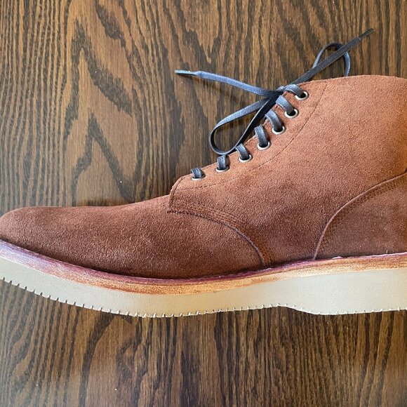 Men's Oak Street Field Boot in Aged Bark Chieftain Roughout...size 9..never worn - Picture 10 of 10